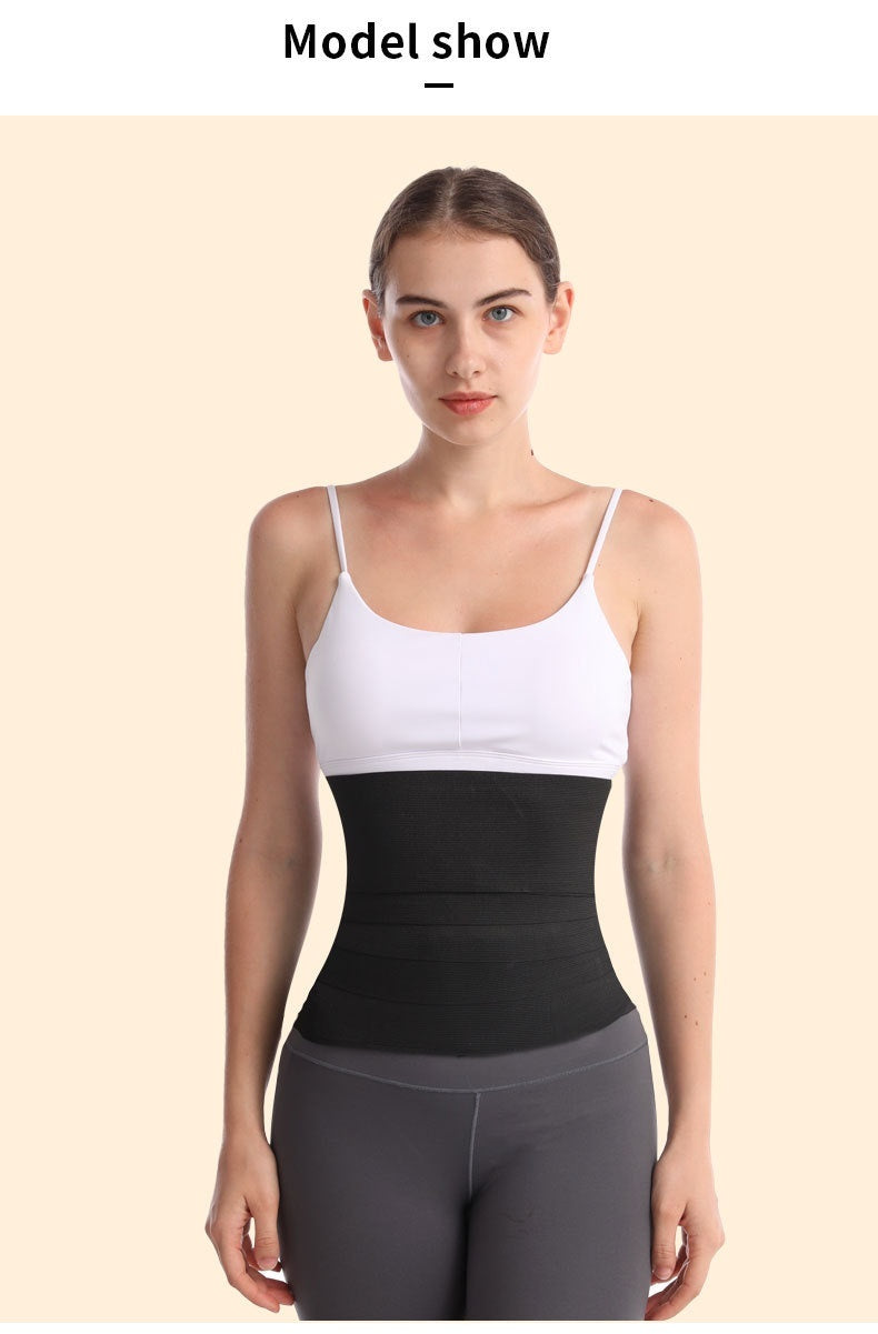 Waist Trimmer Belt for Sweat Fat Burning and Fitness Support