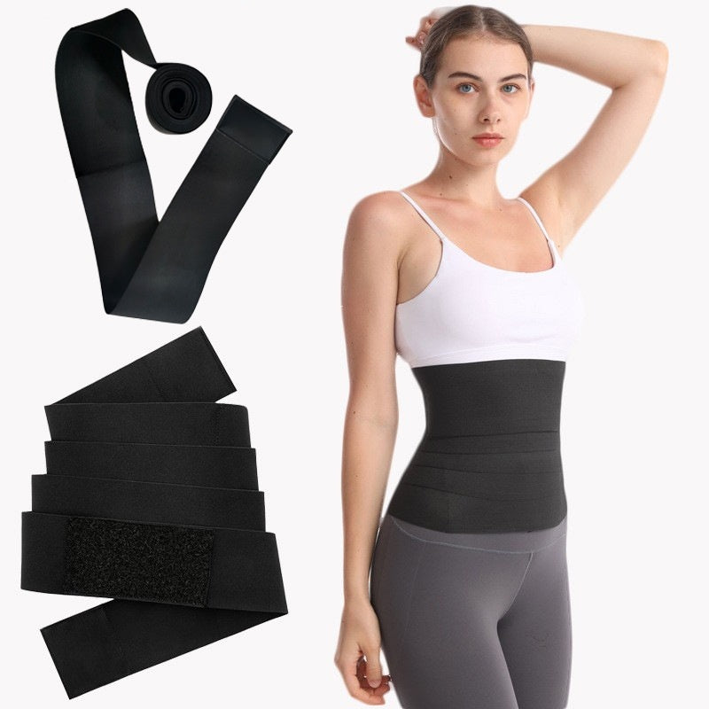 Waist Trimmer Belt for effective sweat and fat burning during workouts, featuring adjustable design for fitness support.