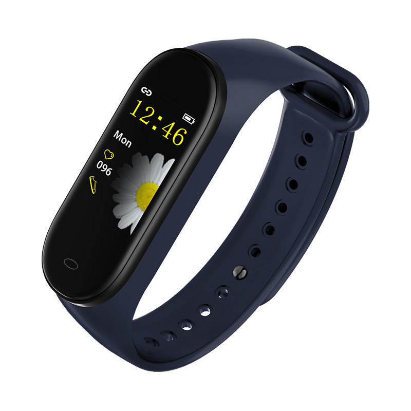 Smart Bracelet for Fitness Tracking, Heart Rate, and Health Monitoring