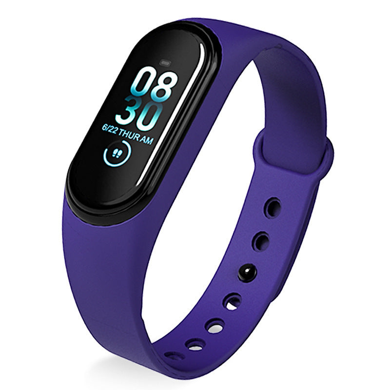 Smart Bracelet for Fitness Tracking, Heart Rate, and Health Monitoring